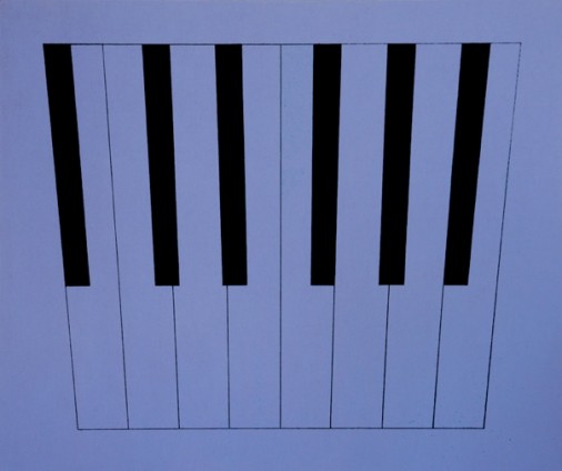 Blue Accordion Keyboard